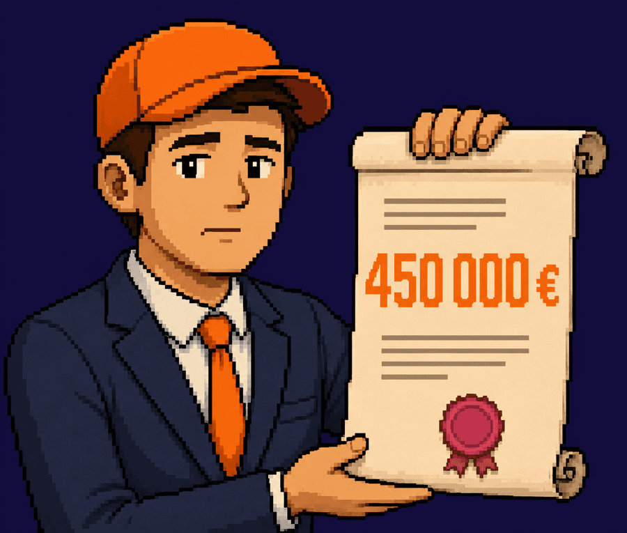 Un commercial présente un devis de 450 000 euros pour un remplacement global.