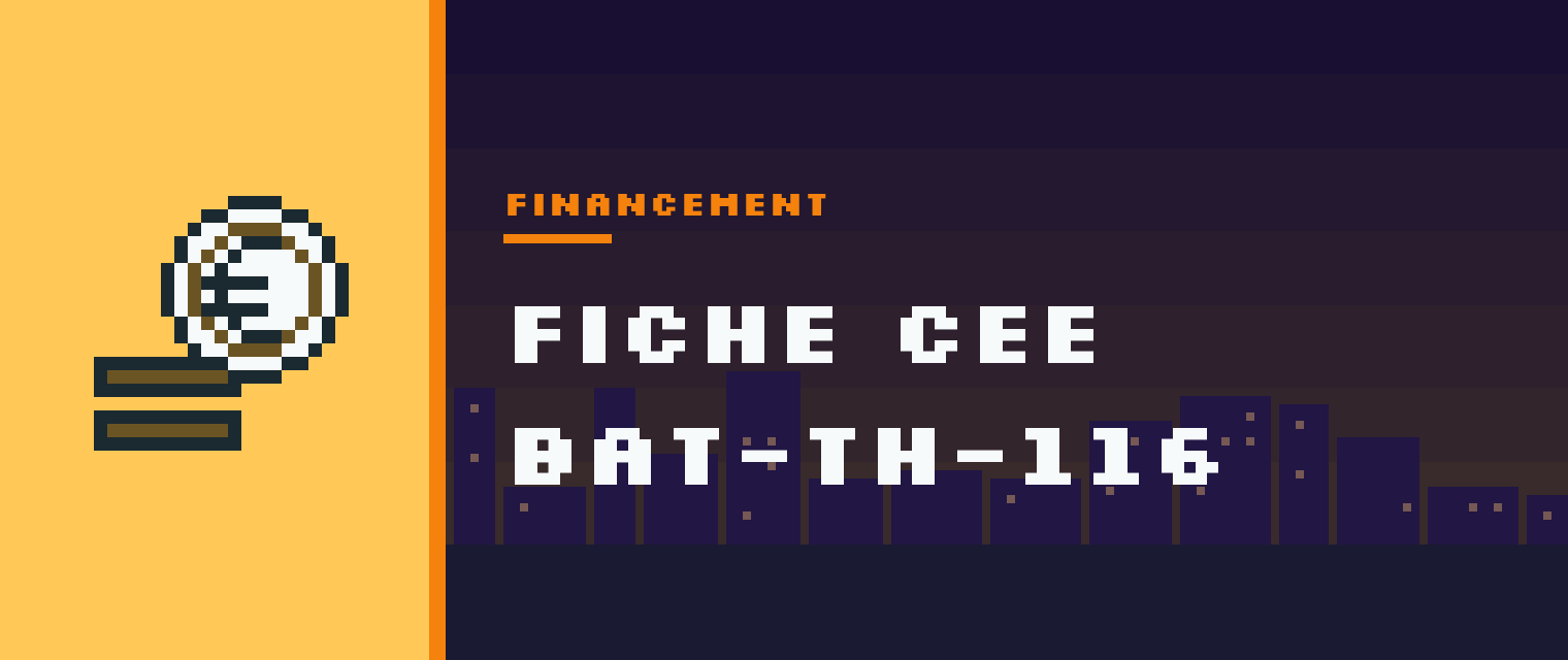 Vignette de l'article : BAT-TH-116 - Conditions, calcul et montant de la prime CEE GTB